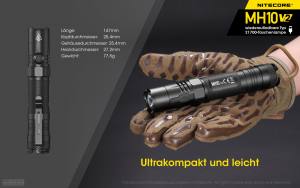 NITECORE MH10 V2.0 - Max. 1.200 Lumen