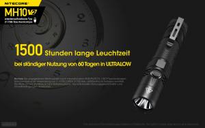 NITECORE MH10 V2.0 - Max. 1.200 Lumen