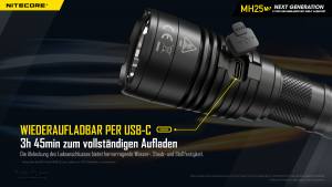 NITECORE MH25 V2 - max. 1300 Lumen