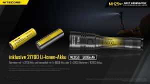 NITECORE MH25 V2 - max. 1300 Lumen