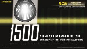 NITECORE MH25S - max. 1.800 Lumen