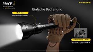 NITECORE MH40S - max. 1.500 Lumen