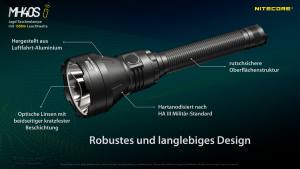 NITECORE MH40S - max. 1.500 Lumen