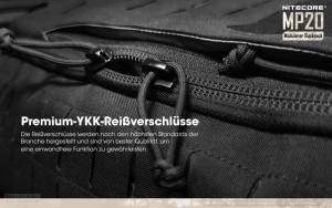 NITECORE Mission Pack MP20 - schwarz