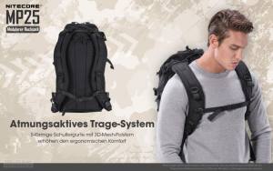 NITECORE Mission Pack MP25 - schwarz