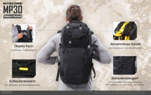 NITECORE Mission Pack MP30 - schwarz