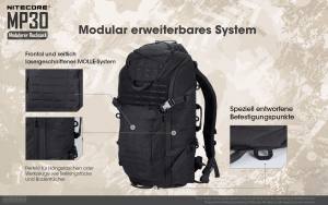 NITECORE Mission Pack MP30 - schwarz
