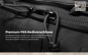 NITECORE Mission Pack MP30 - schwarz