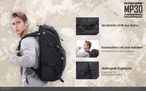 NITECORE Mission Pack MP30 - schwarz