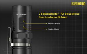 NITECORE MT10C - max. 920 Lumen