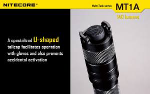 NITECORE MT1A - max. 180 Lumen