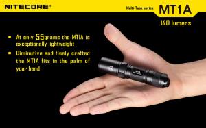 NITECORE MT1A - max. 180 Lumen