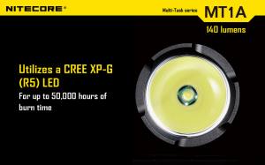 NITECORE MT1A - max. 180 Lumen