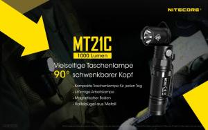NITECORE MT21C - max. 1.000 Lumen