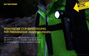 NITECORE MT21C - max. 1.000 Lumen