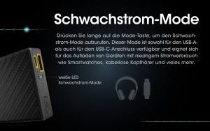 NITECORE CARBO20000 - Powerbank mit Carbongehäuse