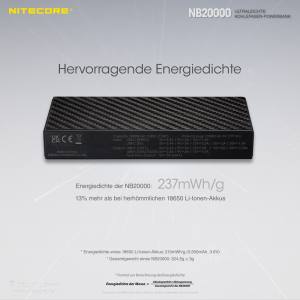 NITECORE NB20000 - Powerbank