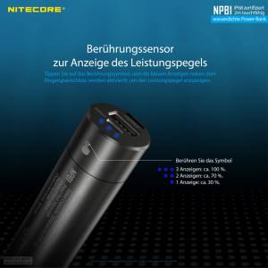 NITECORE NBP1 - wasserdichte Powerbank