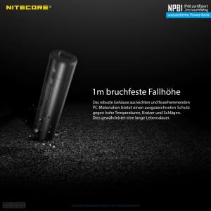 NITECORE NBP1 - wasserdichte Powerbank