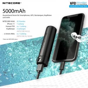 NITECORE NBP1 - wasserdichte Powerbank