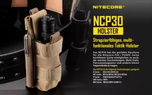 NITECORE NCP30 - taktisches Nylonholster