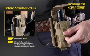 NITECORE NCP30 - taktisches Nylonholster