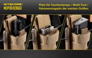 NITECORE NCP30 - taktisches Nylonholster