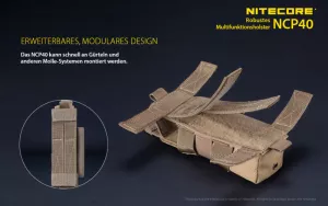 NITECORE NCP40 - taktisches Nylonholster