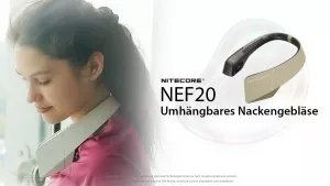 NITECORE NEF20 - Nackenventilator