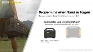 Nitecore NES1200 - mobile Stromversorgung -  1252,8 Wh (348000mAh)