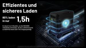 Nitecore NES2000 - mobile Stromversorgung -  max. 4000 Wh (560000mAh)