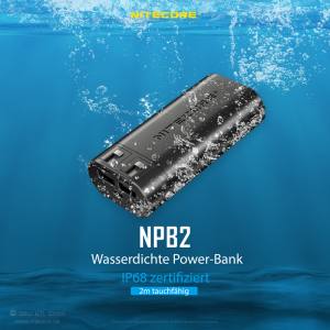 NITECORE NPB2 - wasserdichte Powerbank