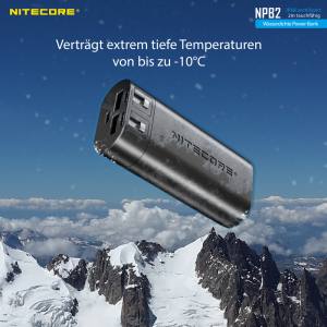 NITECORE NPB2 - wasserdichte Powerbank