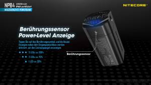 NITECORE NPB4 - wasserdichte Powerbank - 20000mAh