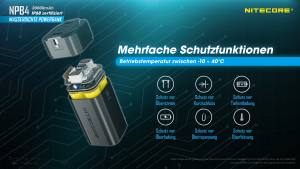 NITECORE NPB4 - wasserdichte Powerbank - 20000mAh