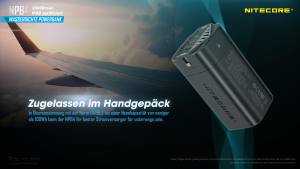 NITECORE NPB4 - wasserdichte Powerbank - 20000mAh