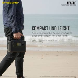 NITECORE NPS600 - mobile Stromversorgung - 594Wh (165000mAh)