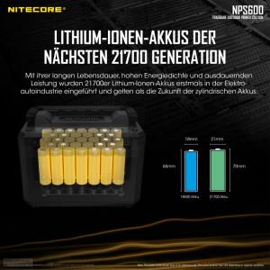 NITECORE NPS600 - mobile Stromversorgung - 594Wh (165000mAh)