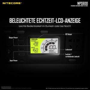 NITECORE NPS600 - mobile Stromversorgung - 594Wh (165000mAh)