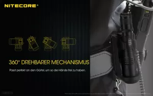 NITECORE NTH25 - taktisches Kunststoffholster