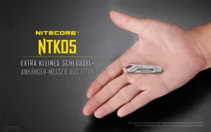 NITECORE NTK05 - Messer aus Titan