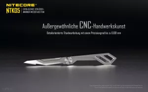 NITECORE NTK05 - Messer aus Titan
