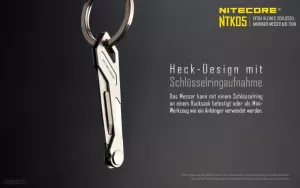 NITECORE NTK05 - Messer aus Titan