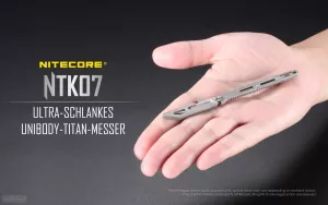 NITECORE NTK07 - Messer aus Titan