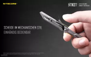 NITECORE NTK07 - Messer aus Titan