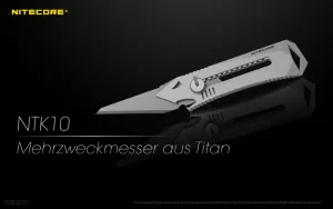 NITECORE NTK10 - Messer aus Titan