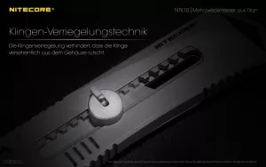 NITECORE NTK10 - Messer aus Titan