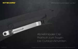 NITECORE NTK10 - Messer aus Titan