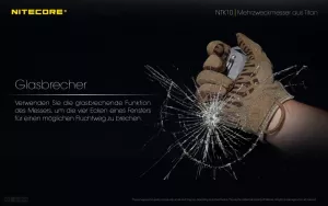 NITECORE NTK10 - Messer aus Titan