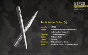 NITECORE NTP20 - Titan Pen